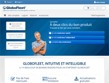 Tablet Screenshot of globofleet.fr
